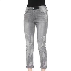 𝅺RtA Road to Awe boyfriend stormwash distressed bleached edgy jeans